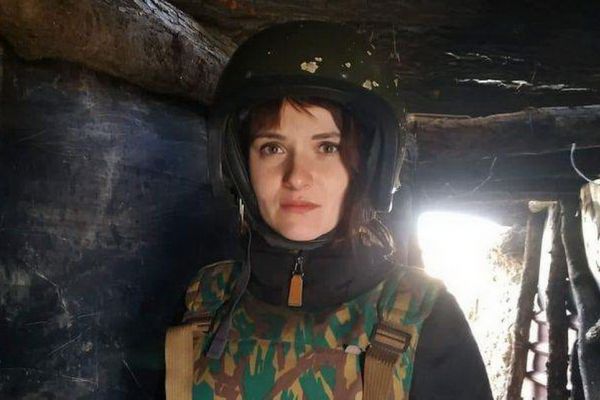 Анна Долгарева - военный корреспондент